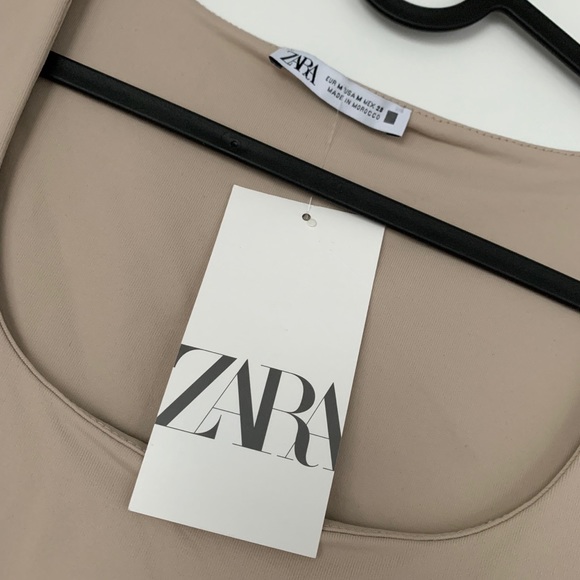 Tan/Nude Tank from Zara - Picture 2 of 2